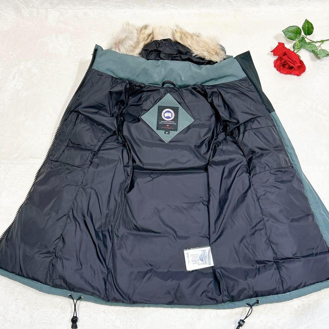 美品✨ カナダグース ダウンジャケット ファー ベルビル ライト