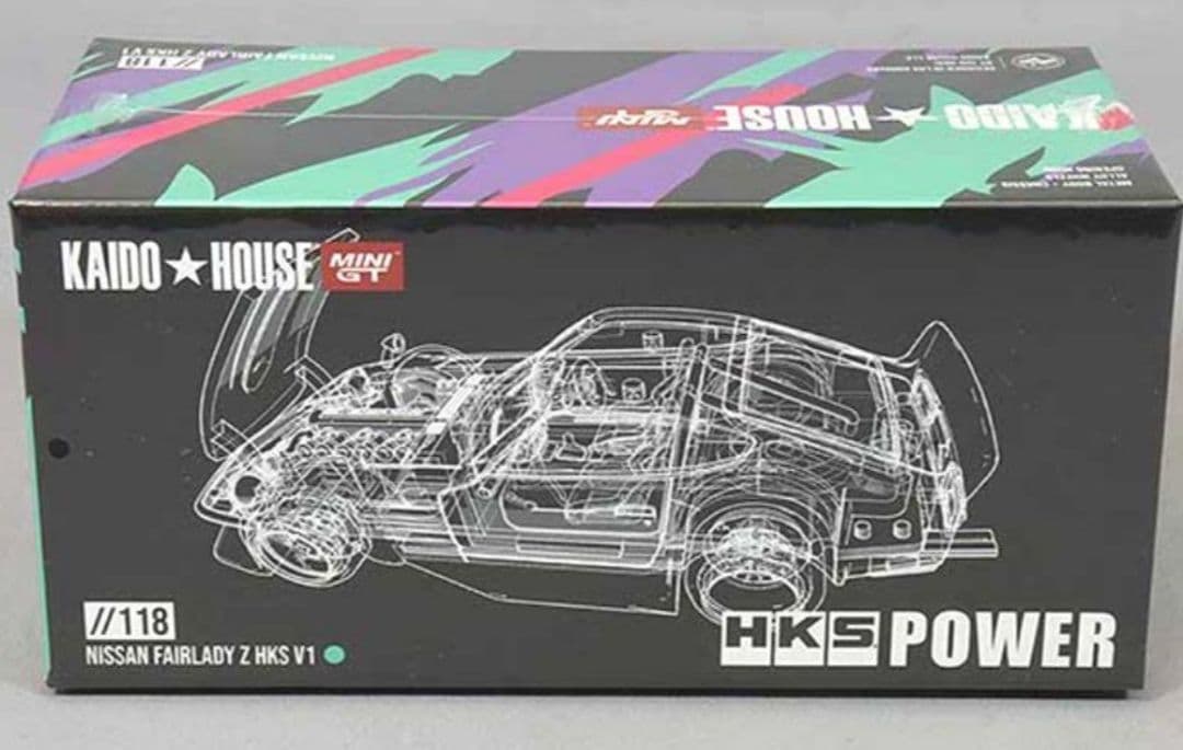 MINI GT x 街道はうす 1/64 日産 フェアレディ Z HKS S30 - メルカリ