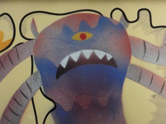 現代美術 DISKAH『DISKAH SMASH！』スプレー＆マーカー0317A - メルカリ