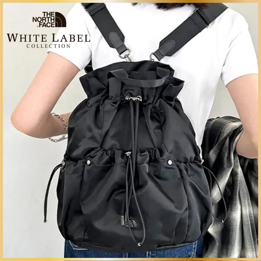 【韓国限定】25AW新作ノースフェイス　ボニー パック　M　ブラック 韓国限定】25AW新作 ノースフェイス ボニーホーボー バック 3way 黒