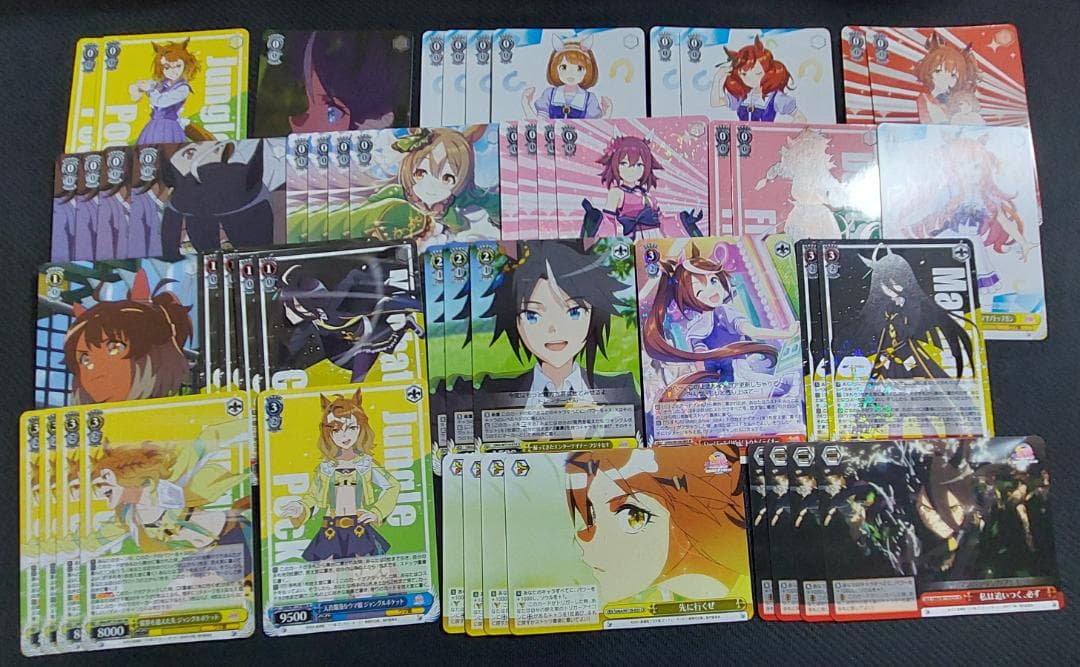 ウマ娘デッキ 扉枝 ヴァイスシュヴァルツ ジャングルポケット D003