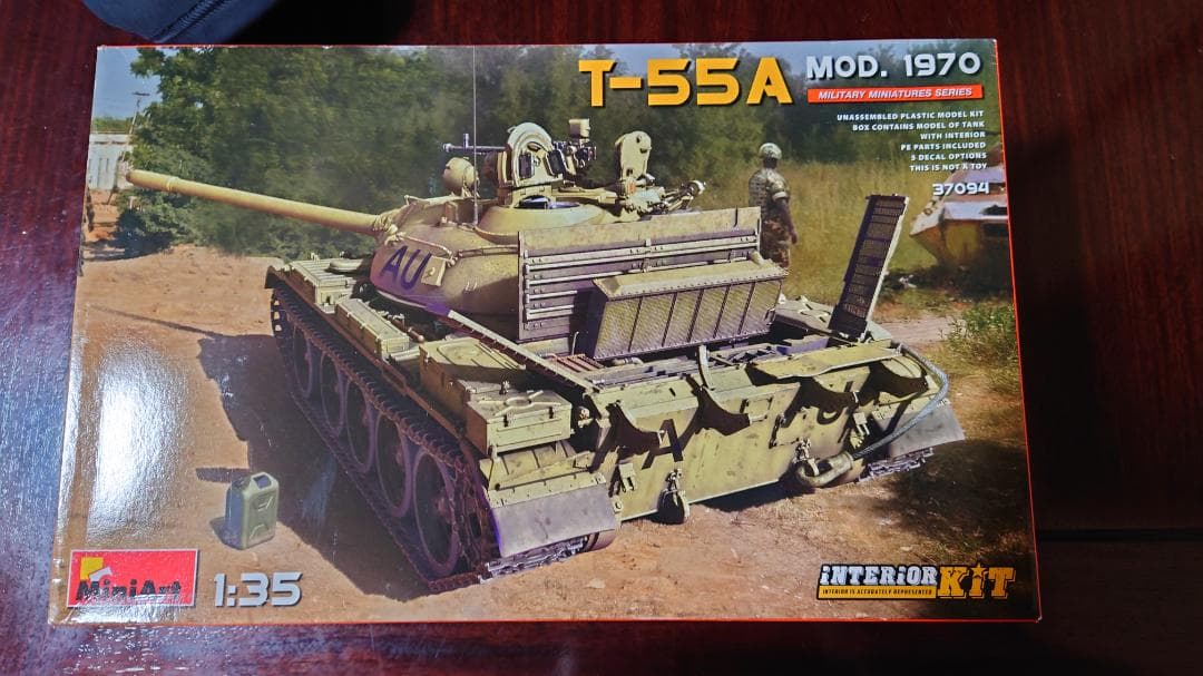 ミニアート 1/35 T-55A mod.1970 フルインテリアキット