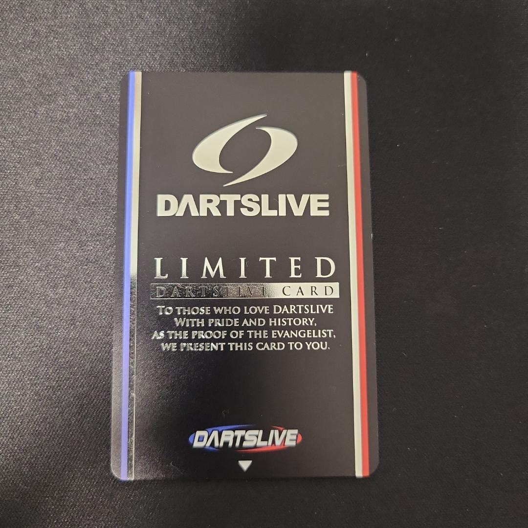 【超貴重】【未使用】ダーツライブ　LIMITED　限定カード
