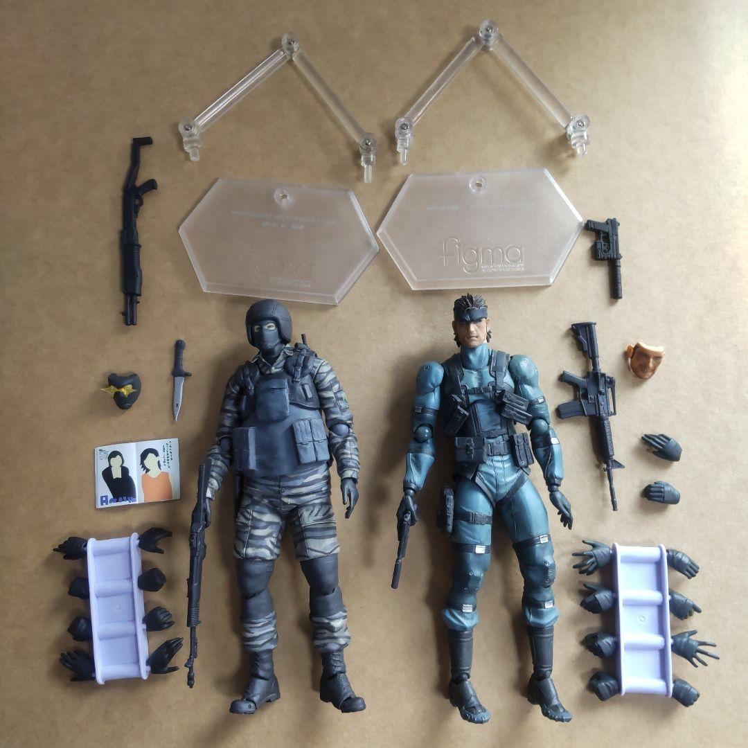 メタルギアソリッド figma2体 ソリッド・スネーク ゴルルコビッチ兵 特典付 Amazon.co.jp: figma METAL GEAR SOLID2: SONS OF LIBERTY ソリッド