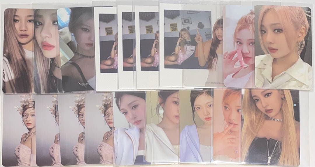 aespa ニンニン トレカ 100枚以上 ＋おまけ まとめ売り カリナ FC