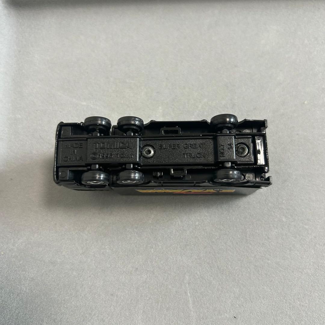 E.YAZAWA ミニカー 黒 トラック1997年矢沢永吉トランポ - メルカリ