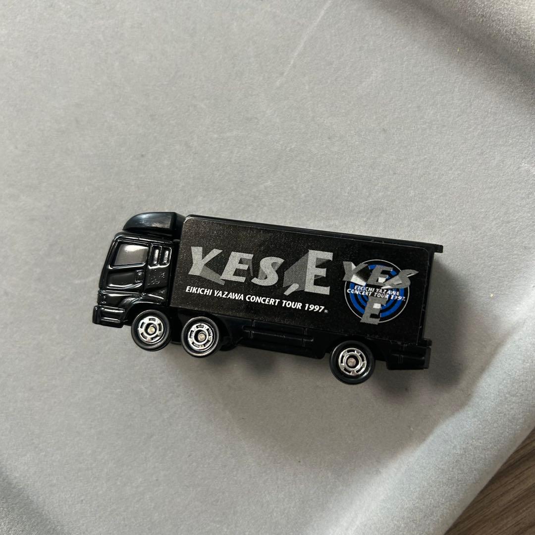 E.YAZAWA ミニカー 黒 トラック1997年矢沢永吉トランポ - メルカリ