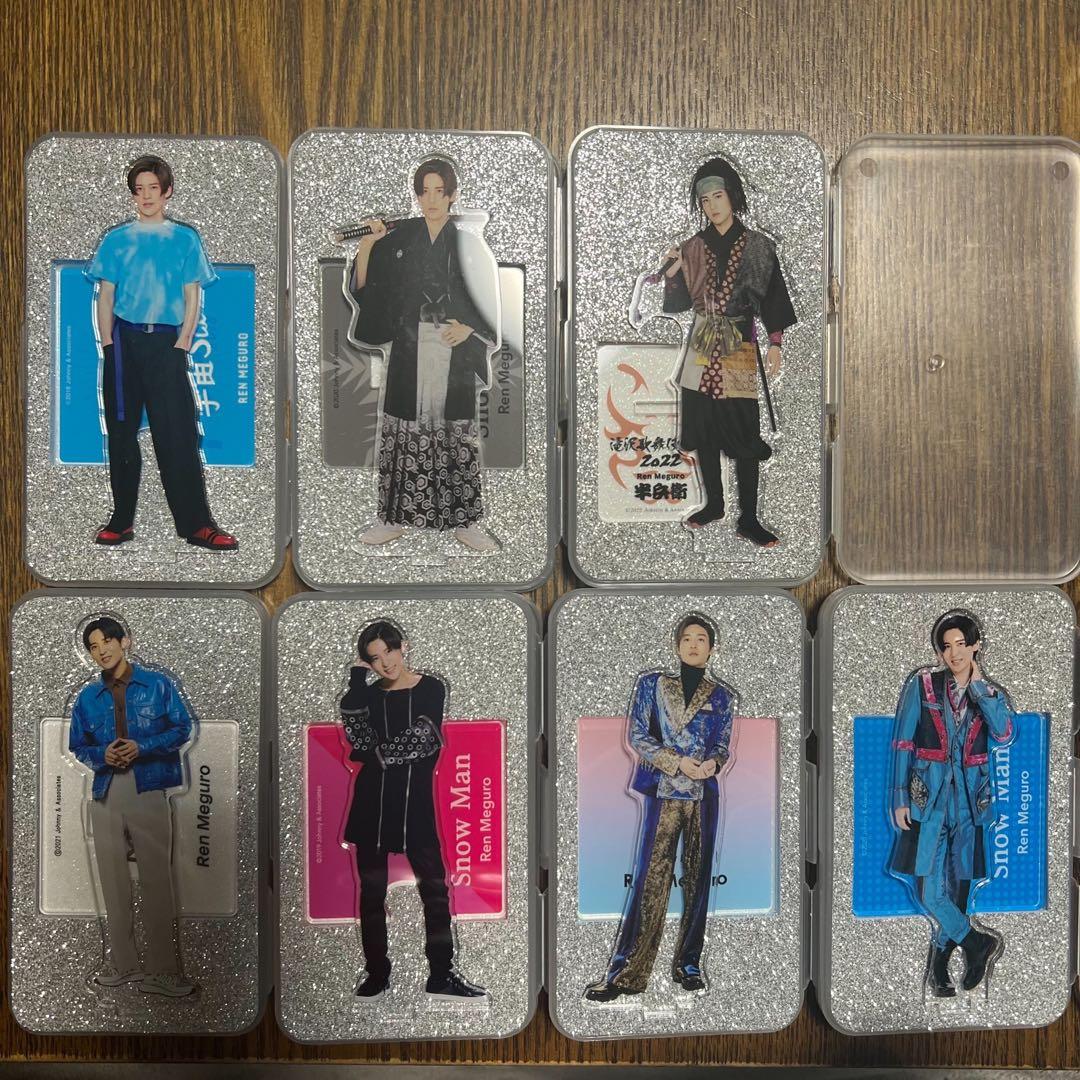 目黒蓮 アクリルスタンド 7種 SnowMan 目黒蓮 アクスタ 7種の通販 by はっしー's shop｜ラクマ