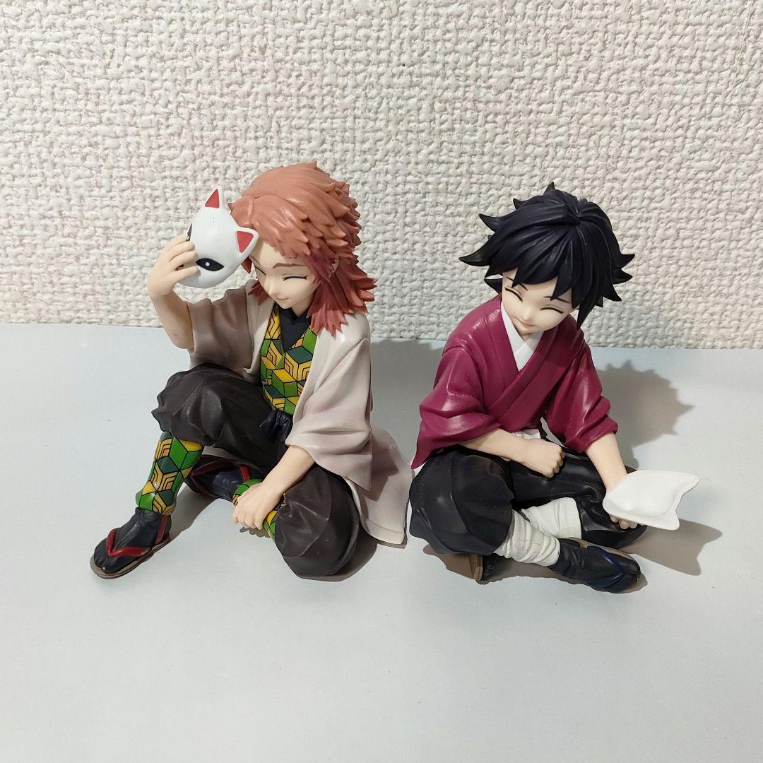 ☆　一番くじ　ラストワン　ふめつのきずな　鬼滅の刃フィギュア　錆兎　冨岡義勇　☆ 一番くじ「 鬼滅の刃 ～ふめつのきずな 弐～」義勇＆錆兎や不死川兄弟