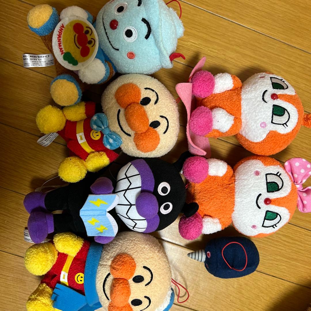 アンパンマン ぬいぐるみ バラ売り可 - メルカリ