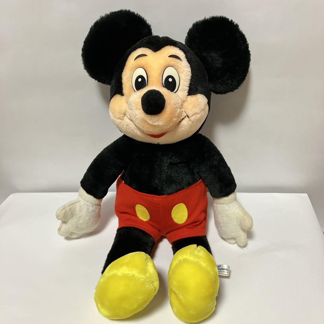 レトロ ミッキー ぬいぐるみ 東京ディズニーランド 初期デザイン 貴重