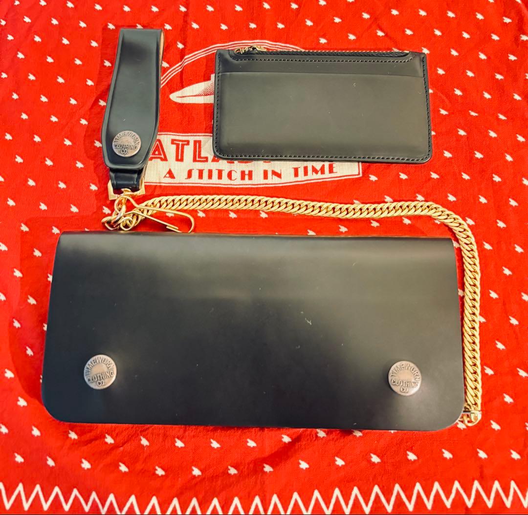 新品未使用 at last&co アットラスト ウォレット コードバン