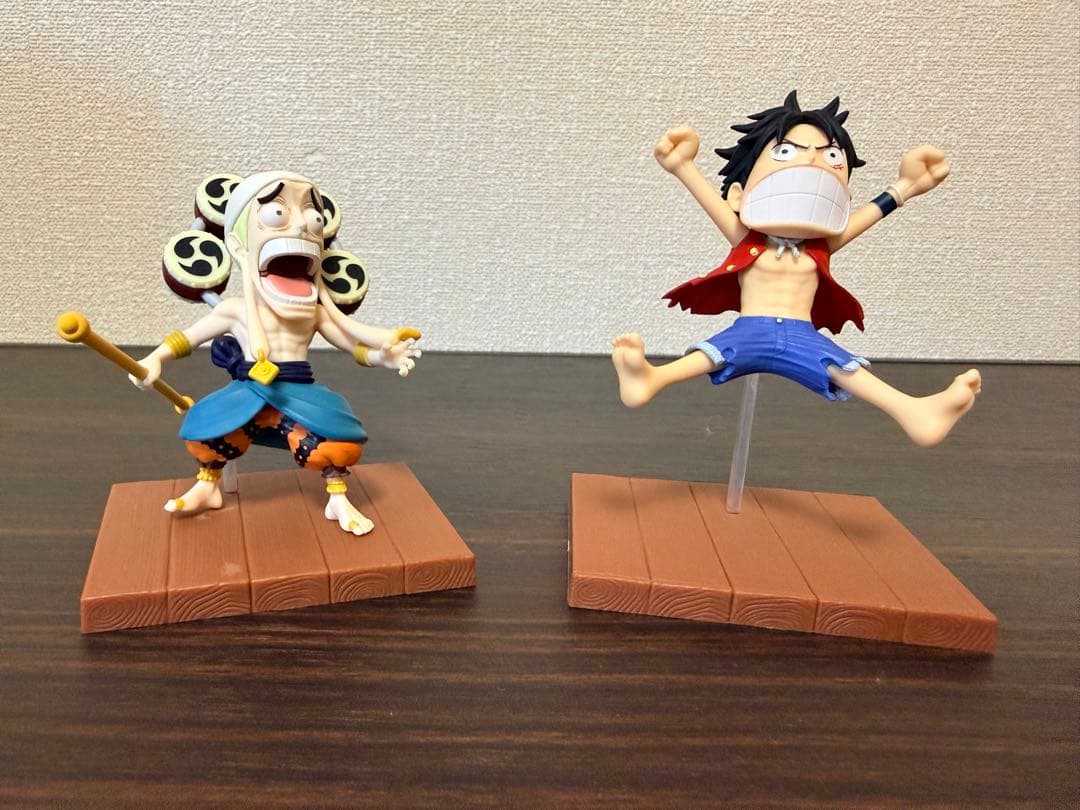 ワンピース ワーコレ 3体セット ルフィ(ギア5/ニカ) ＆ ルフィ＆エネル
