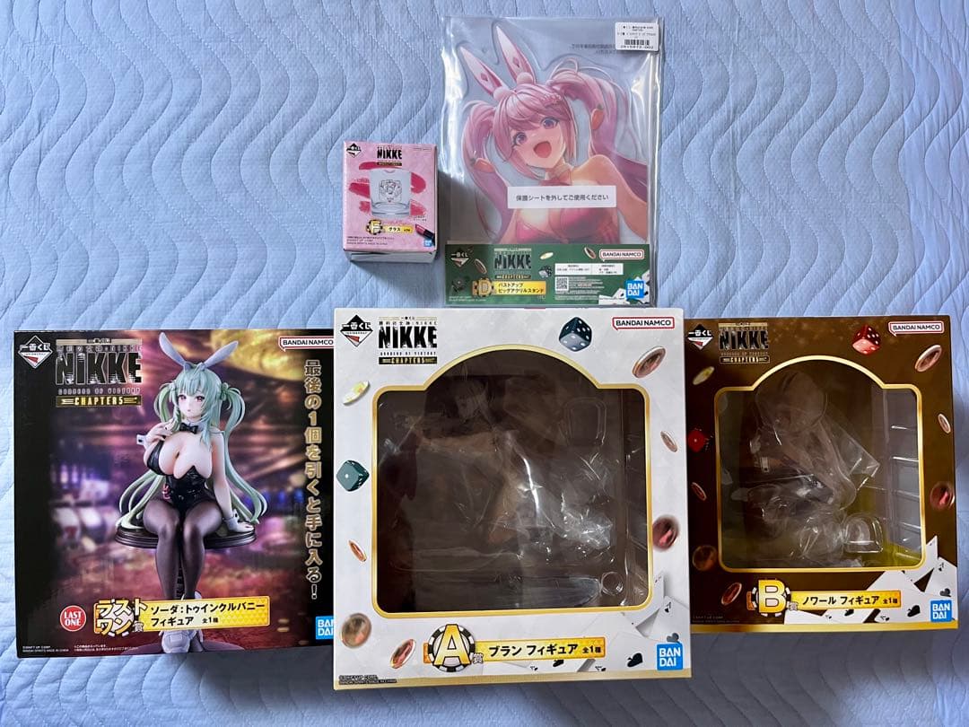 一番くじ 勝利の女神：NIKKE CHAPTER5 A、B、D、F、ラストワン賞