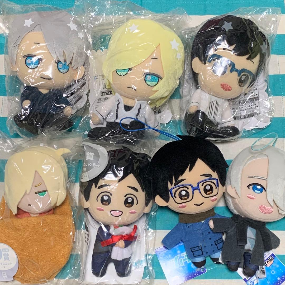 ユーリオンアイス みんなのくじ ぬいぐるみ ヴィクトル 勇利 ユリオ