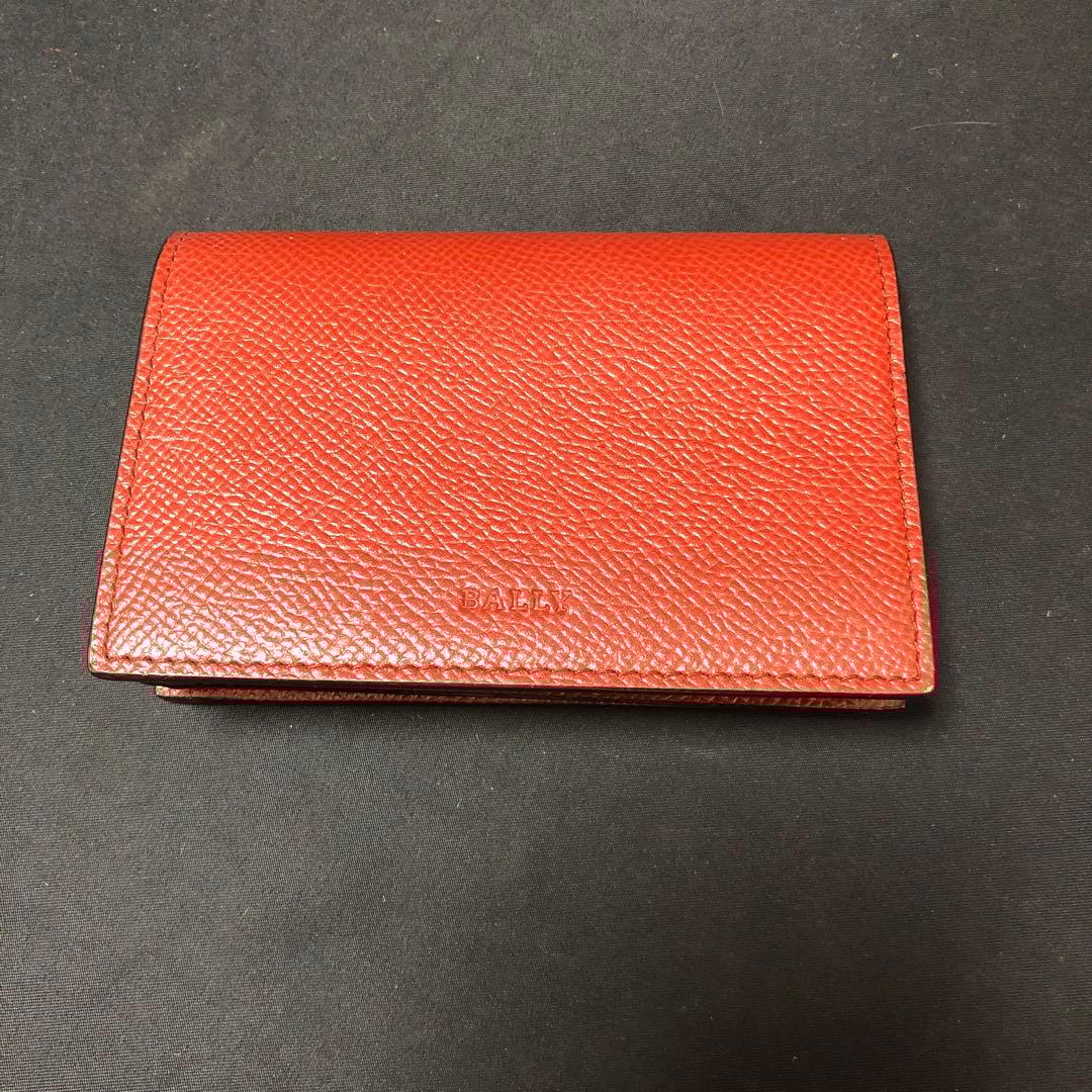 1♪63 BALLYカードケース　茶色 Bally 1♪63 BALLYカードケース 茶色
