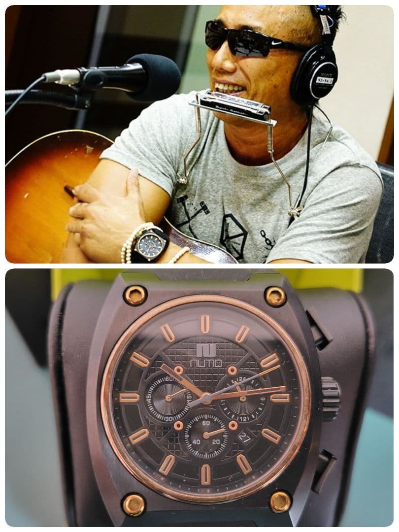 ★本物★極美品 完品 廃盤 限定モデル長渕剛さんnutid ヌーティッド時計!! 長渕剛 着用 ヌーティッド 腕時計 - メルカリ