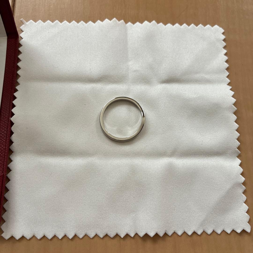 Cartier（カルティエ）Pt950 プラチナリング 15号 証明書付 - メルカリ