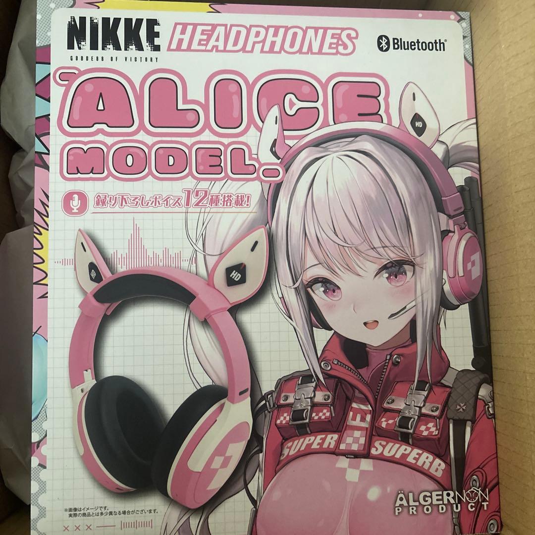 勝利の女神:NIKKE アリス MODEL Bluetoothヘッドフォン