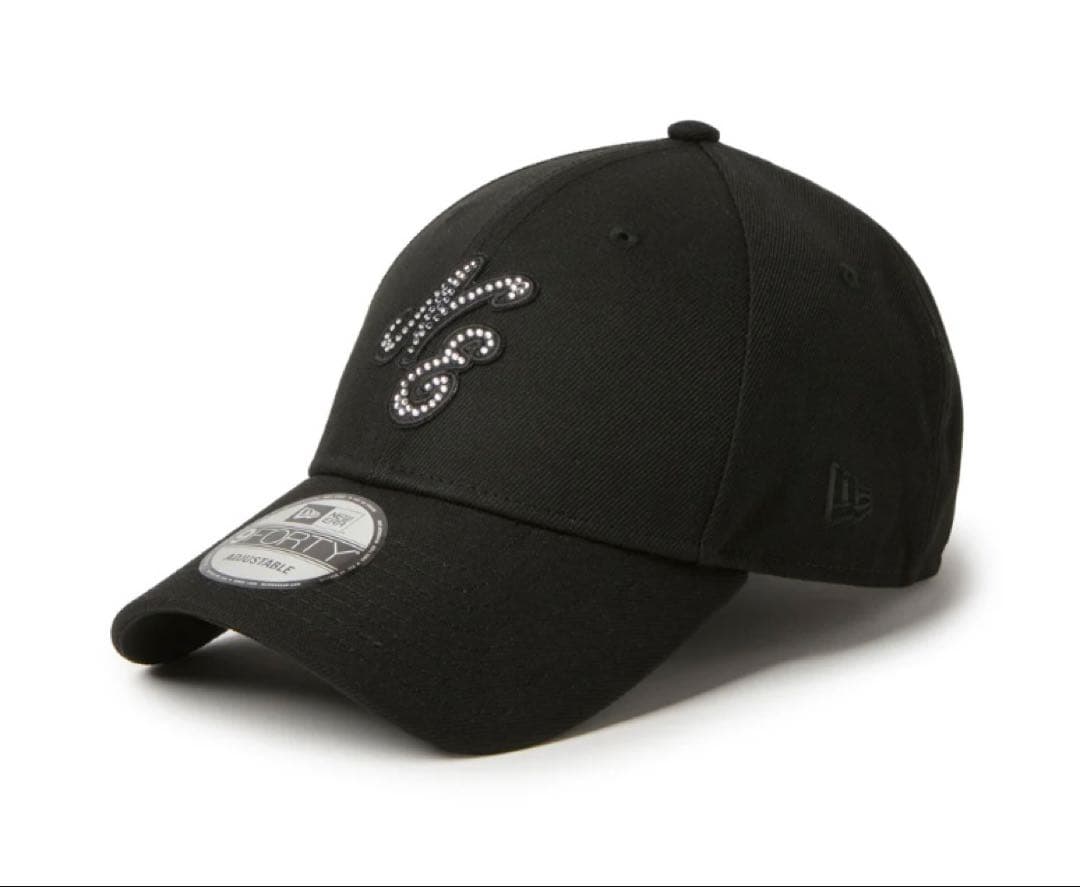 9FORTY ラインストーン　クラシックロゴ ブラック ニューエラ 9FORTY ラインストーン クラシックロゴ ブラック - メルカリ
