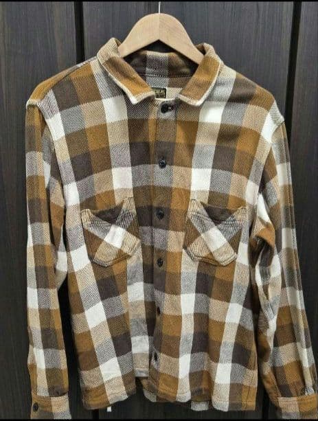 s*a様 TENDERLOIN チェック柄ネルシャツ