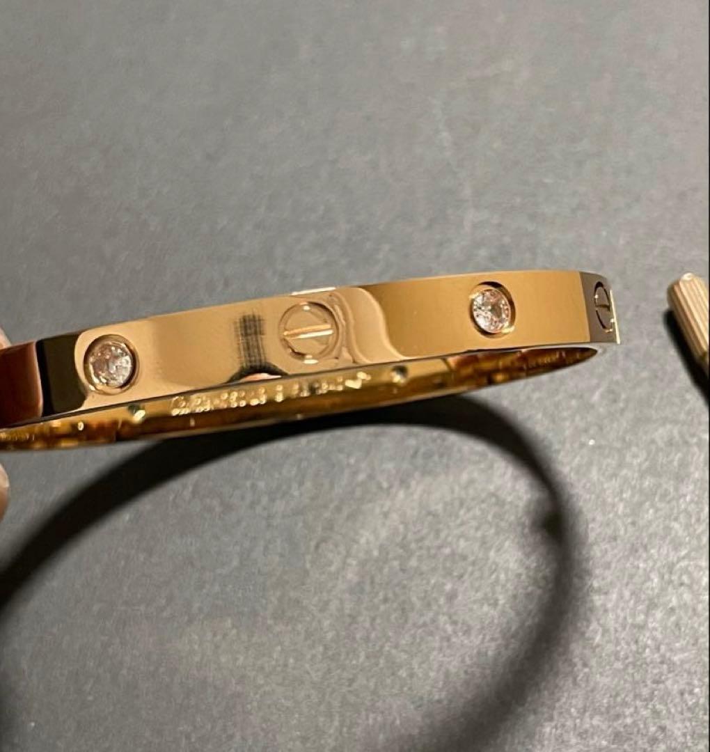 ダイヤ　ブレスレットバングル　ドライバー付き