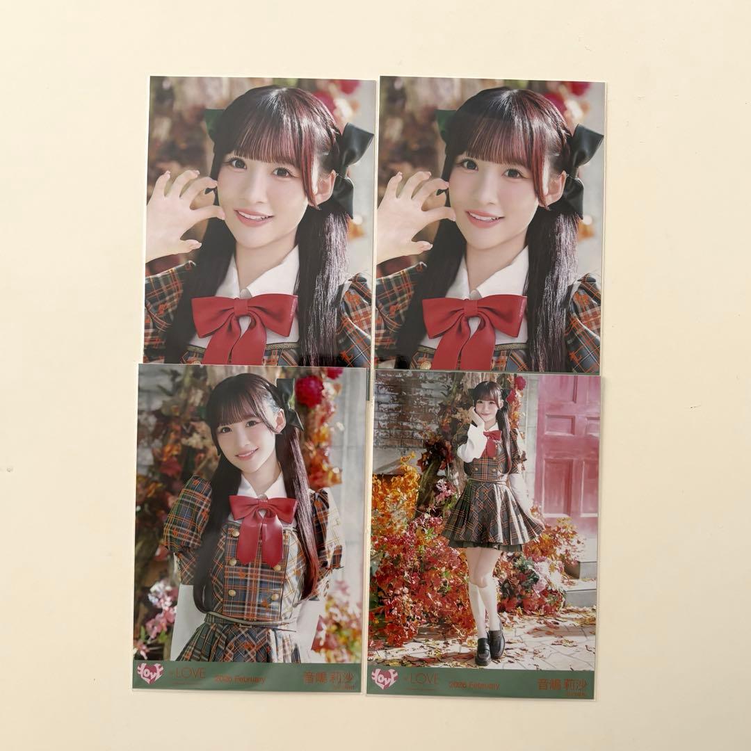 LOVE イコラブ 音嶋莉沙 生写真 ラブソングに襲われるアザーカット