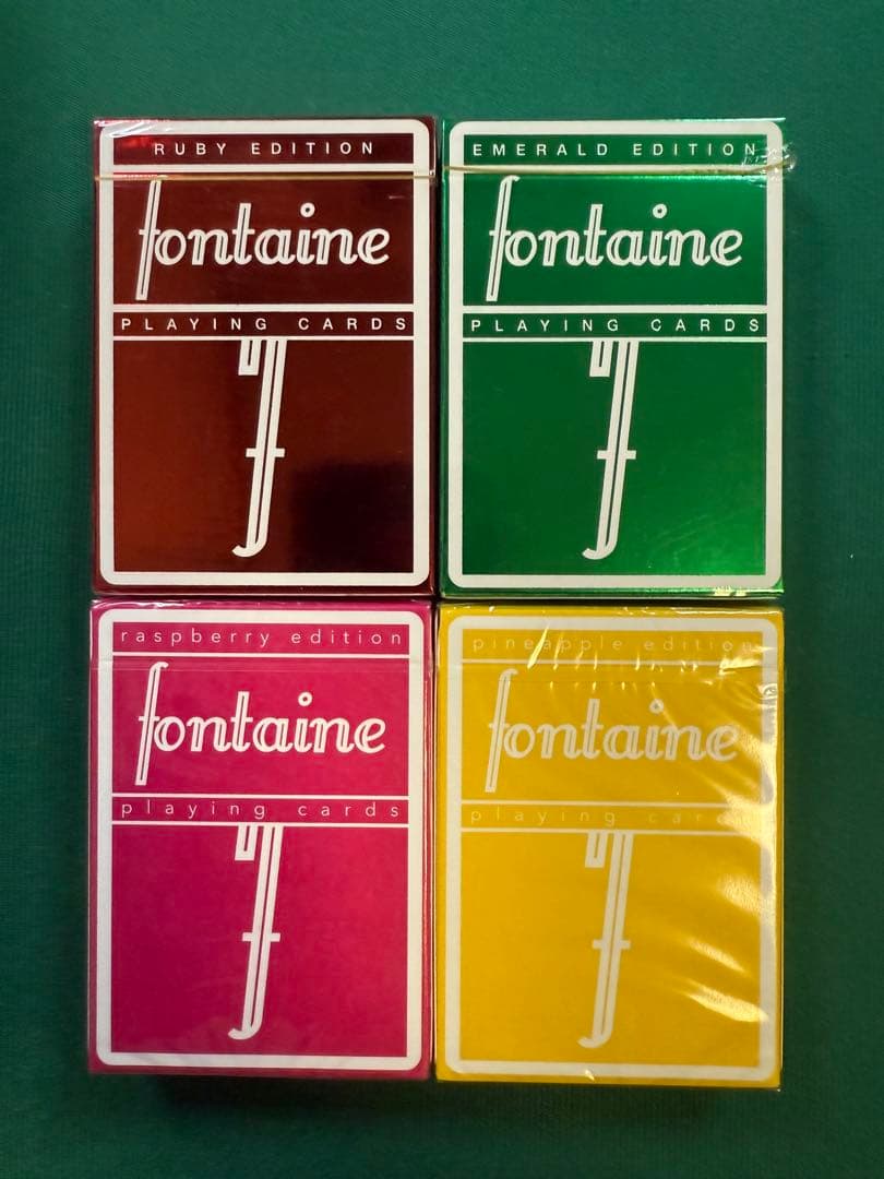 fontaine ルビー・エメラルド・ラズベリー・パイナップル