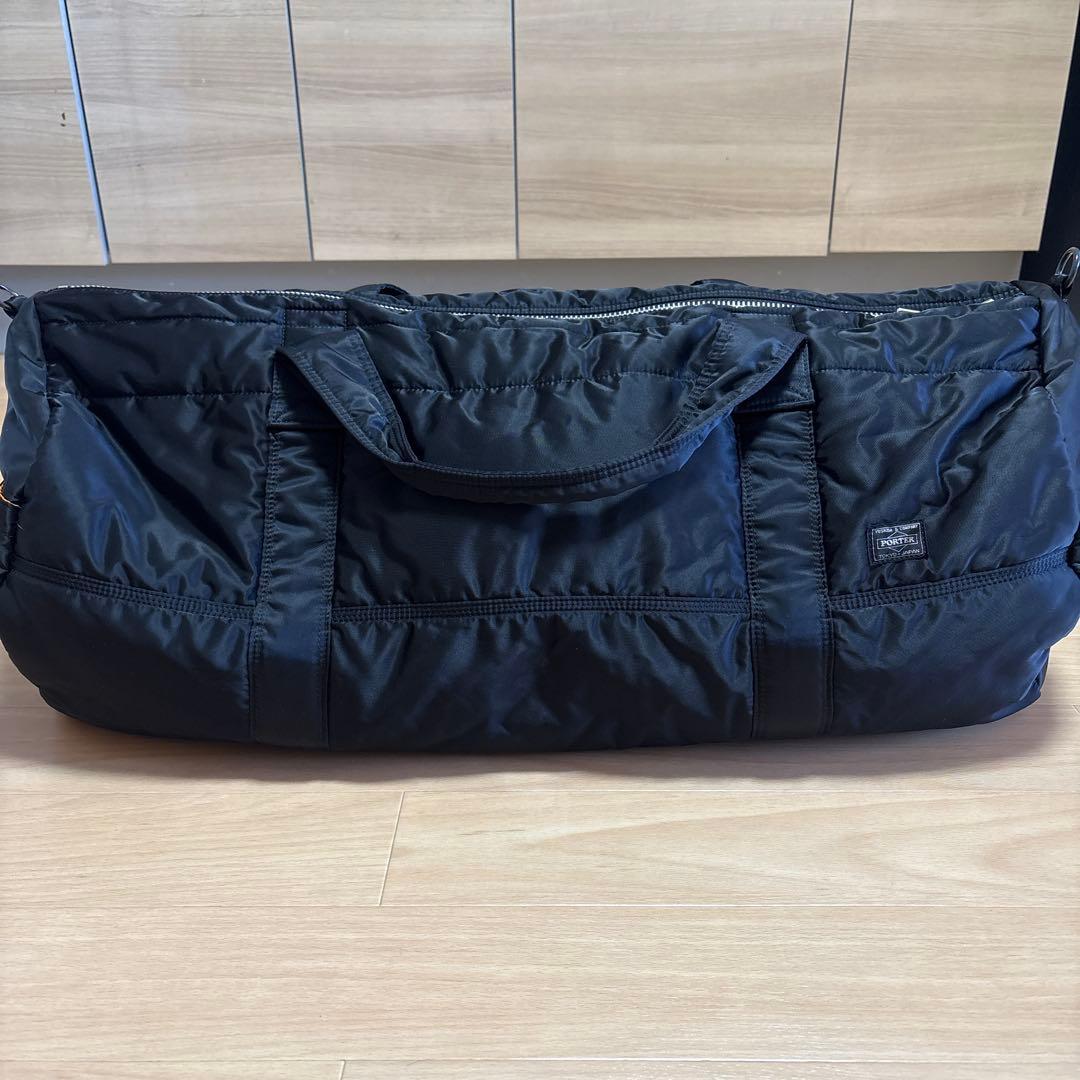 【廃盤商品❗️】PORTER ブラック ボストンバッグ PORTER 567-07725 GEAR BOSTON BAG ギア / ポーター 吉田カバン A4