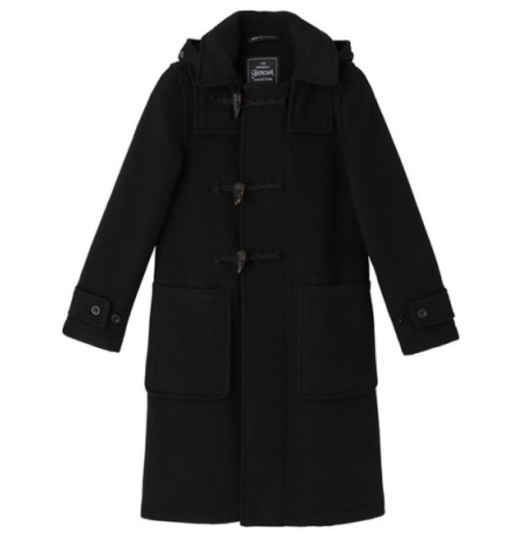 【未使用】GLOVERALL ELIZA ダッフルコート 38 ブラック