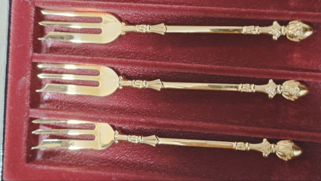 CHRISTOPH WIDMAN フォーク セット ゴールド デコルクラシック