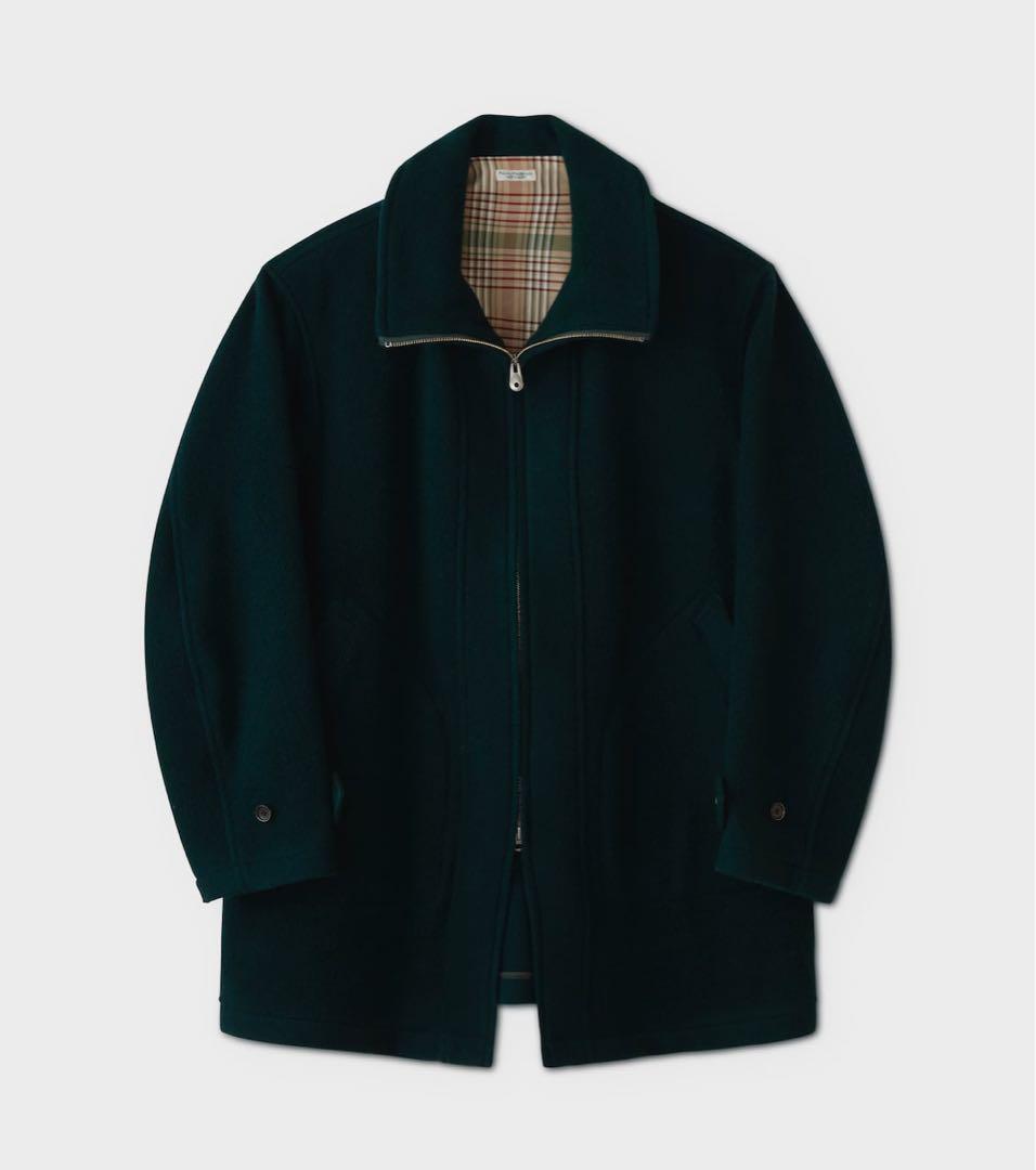 ジャケット・アウター PHIGVEL HUNTING OVER COAT CHARCOAL 38 2