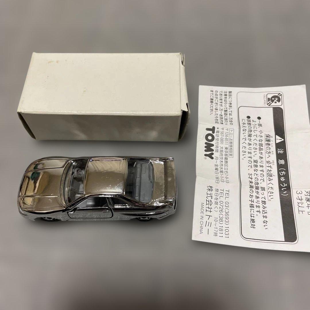 レトロ非売品TOMY NISSAN SKYLINE GT-R R32 ミニカー