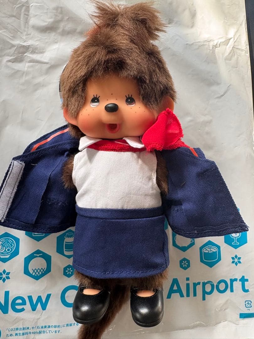 モンチッチ 新千歳空港限定 パイロット CAモンチッチちゃん 機長