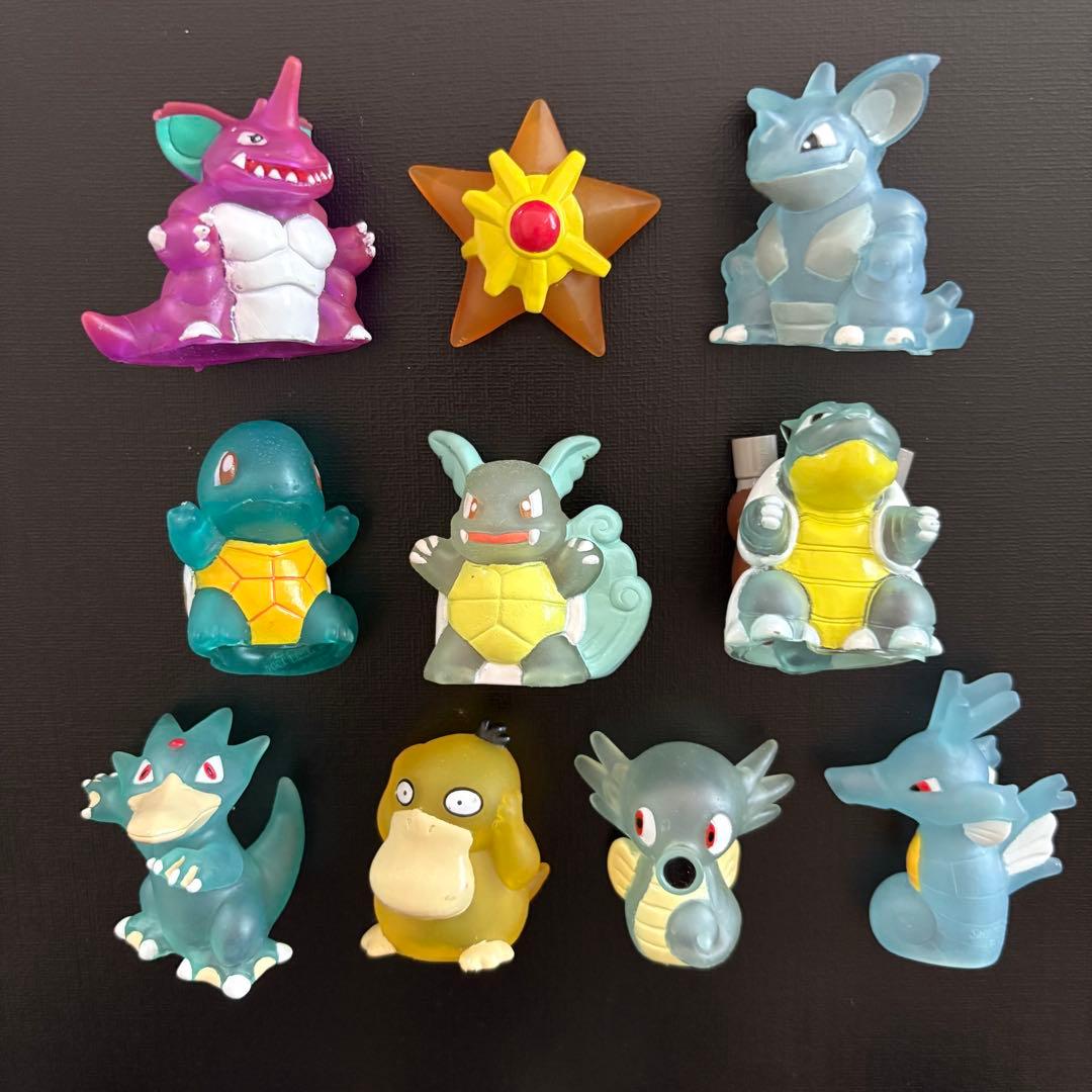 ポケモンキッズ 指人形 クリア 10体セット ニドクイン ニドキング他