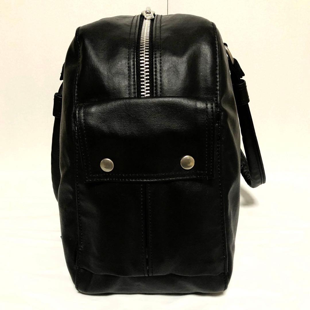 未使用級✨ポーターフリースタイル ボストンバッグ A4可 大容量 黒