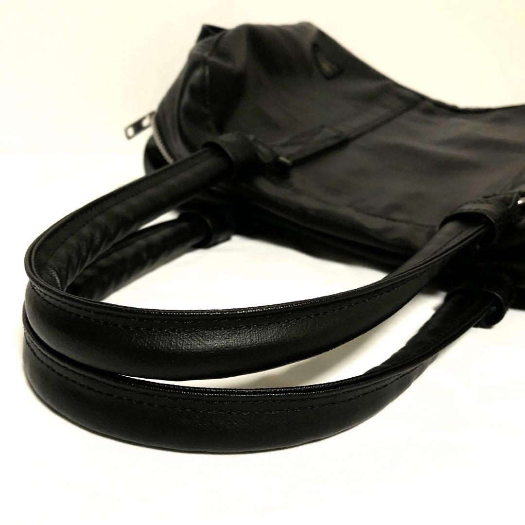 未使用級✨ポーターフリースタイル ボストンバッグ A4可 大容量 黒