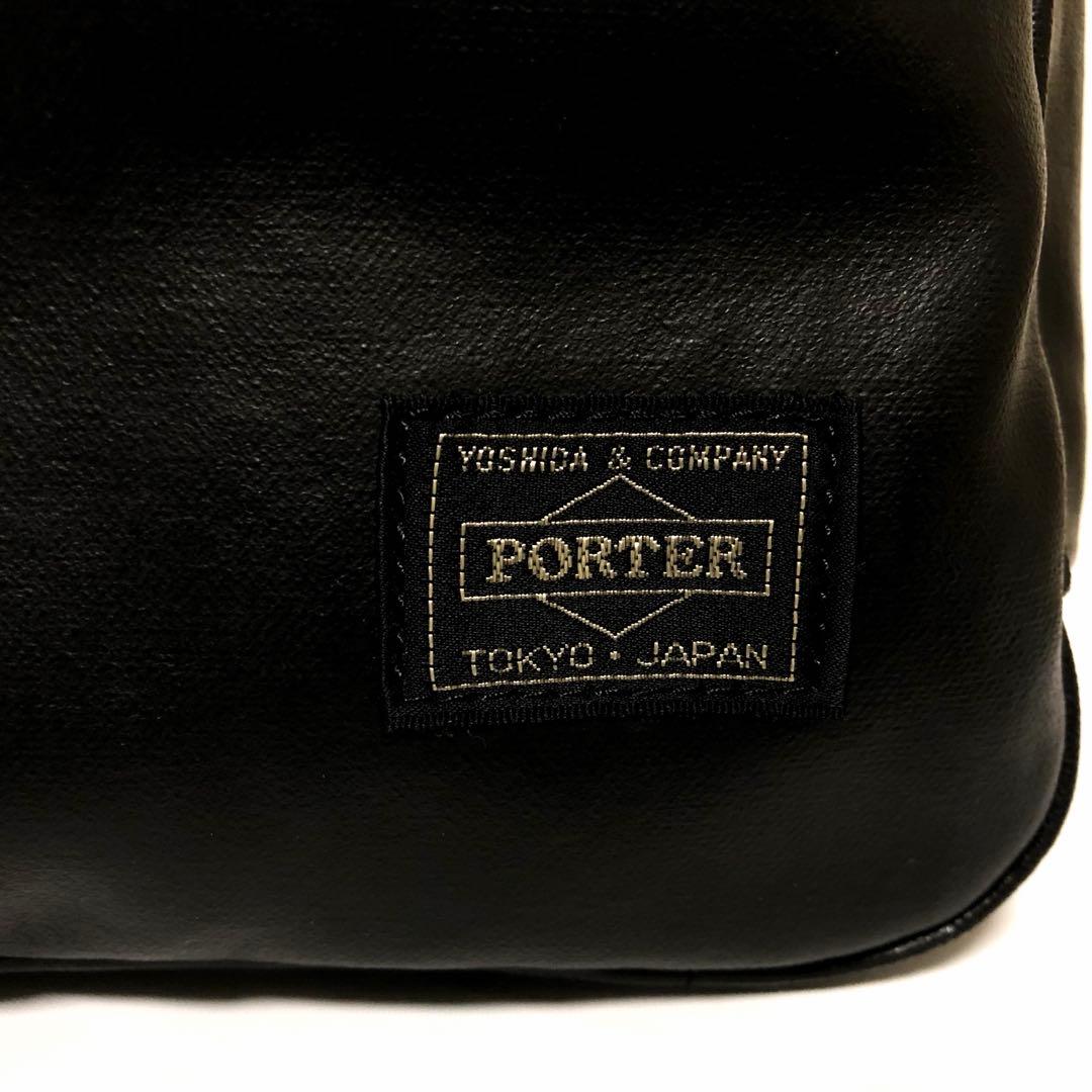 未使用級✨ポーターフリースタイル ボストンバッグ A4可 大容量 黒