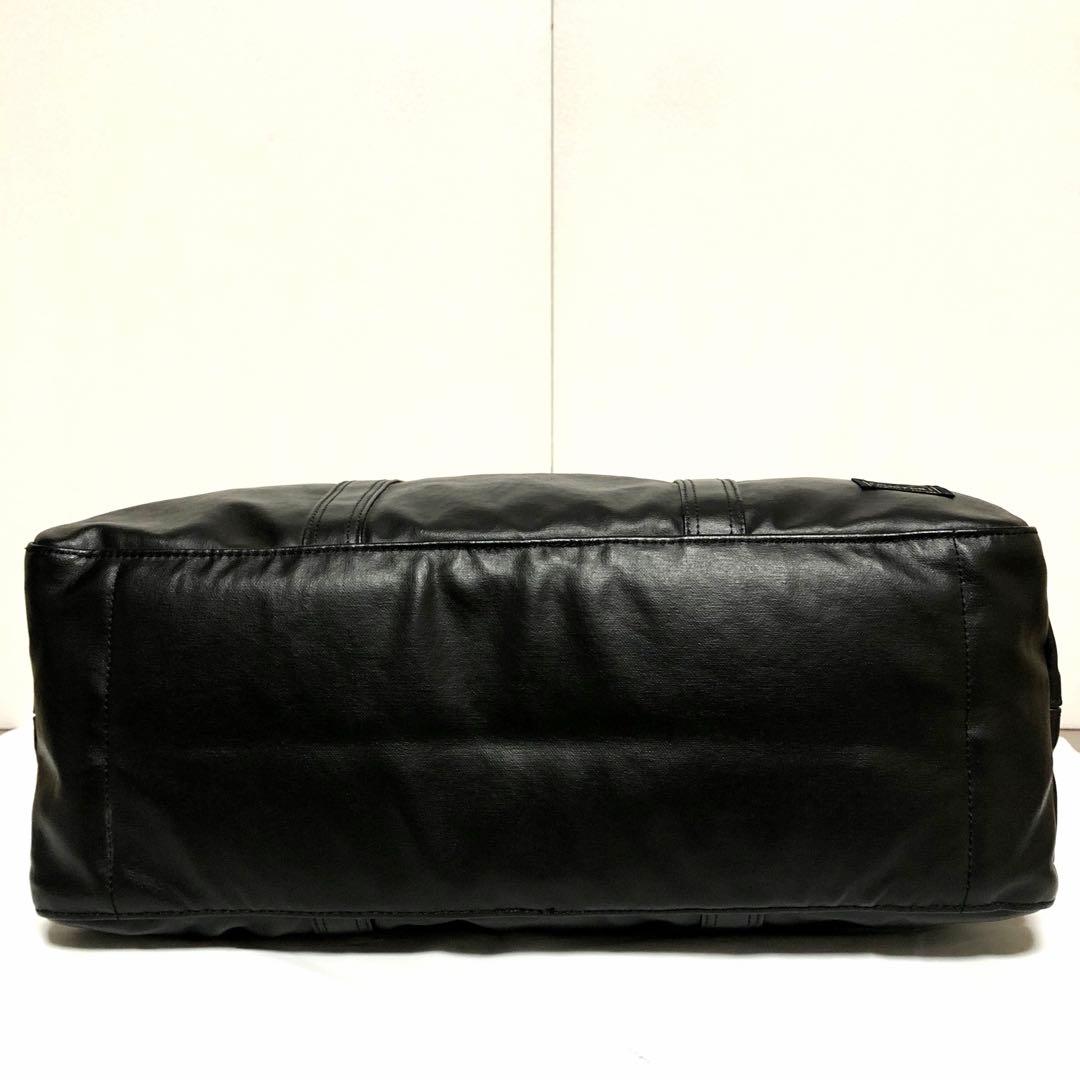 未使用級✨ポーターフリースタイル ボストンバッグ A4可 大容量 黒