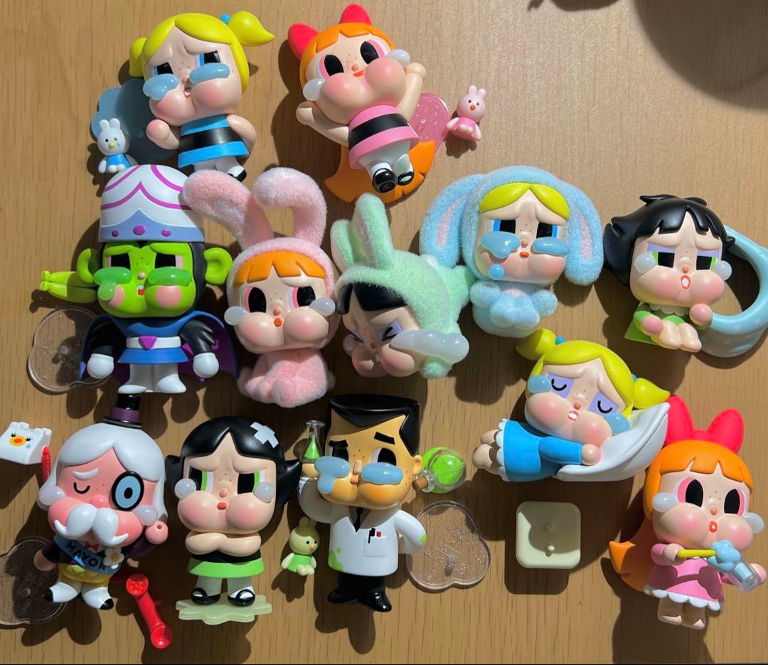 ポップマート　c r y baby パワーパフガールズ フィギュア 12体セット