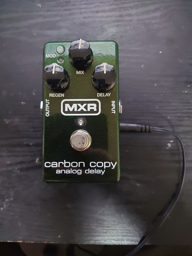 MXR M169 carbon copy アナログディレイ Amazon.com: MXR M169 Carbon Copy Analog Delay Pedal BUNDLE with AC