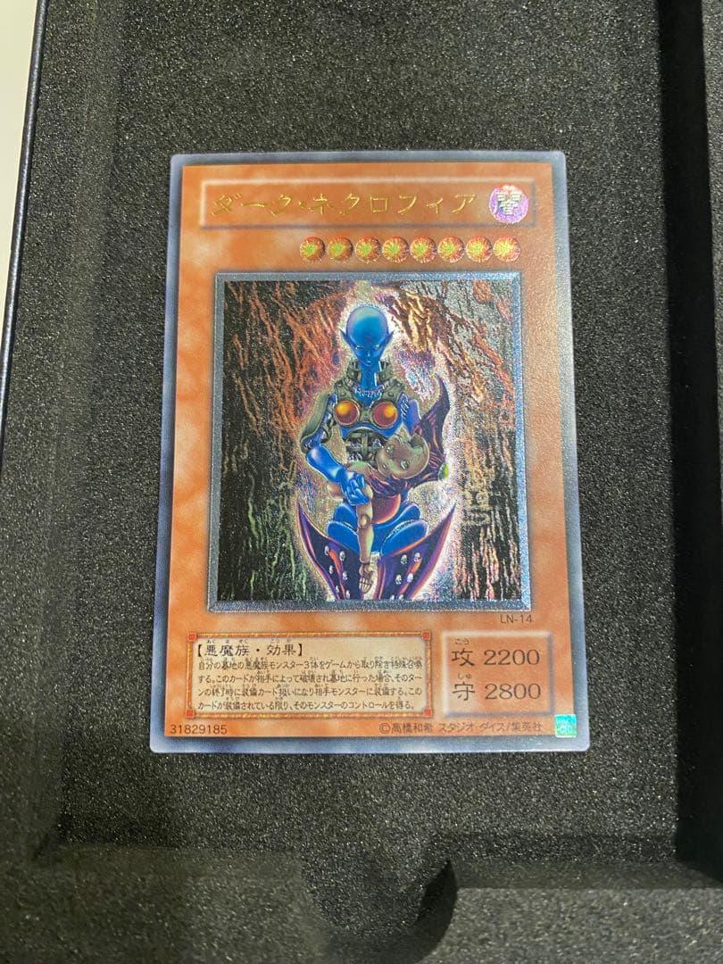 遊戯王　美品　ダークネクロフィア　レリーフ　アルティメットレア