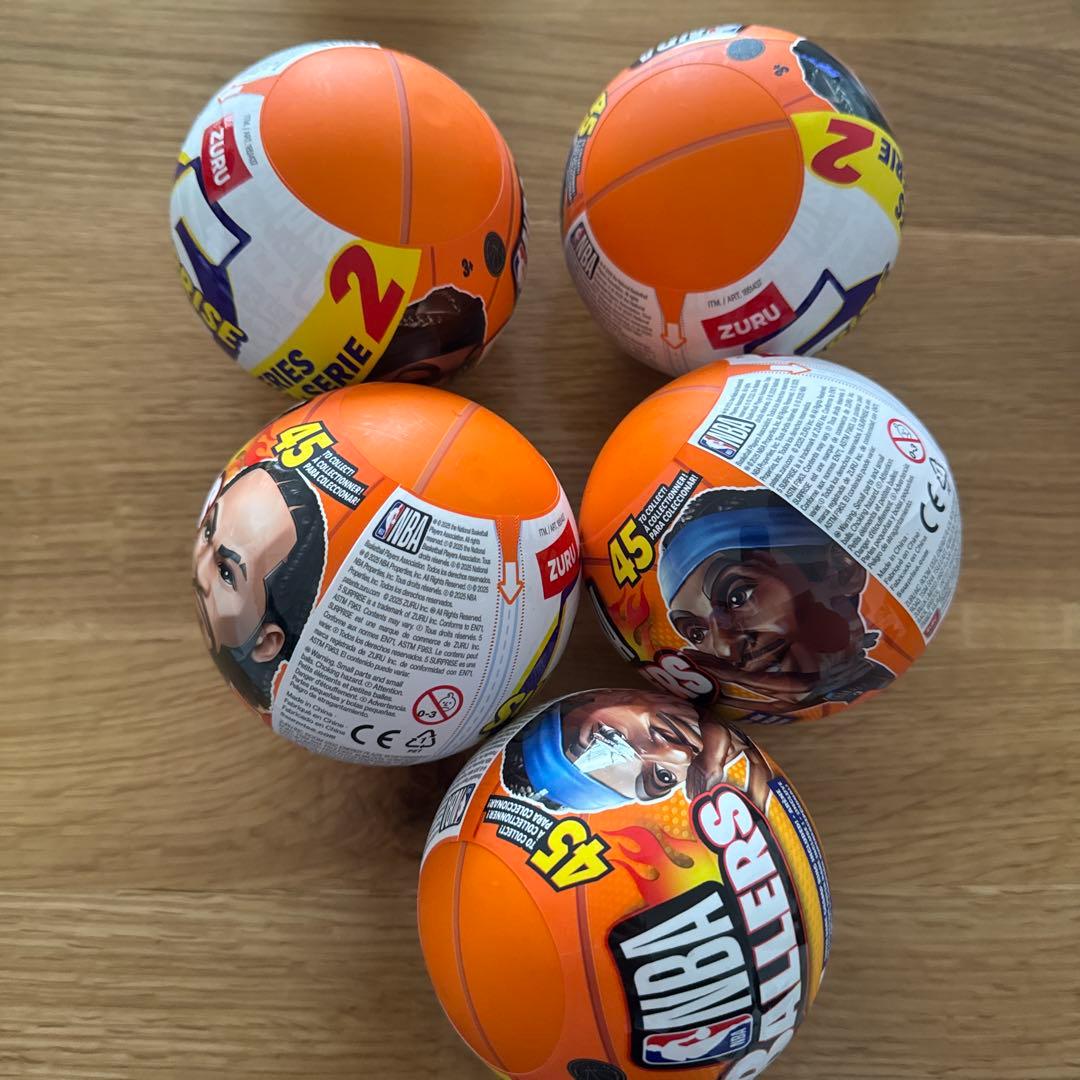NBA Ballers サプライズボール シリーズ2 5個セット