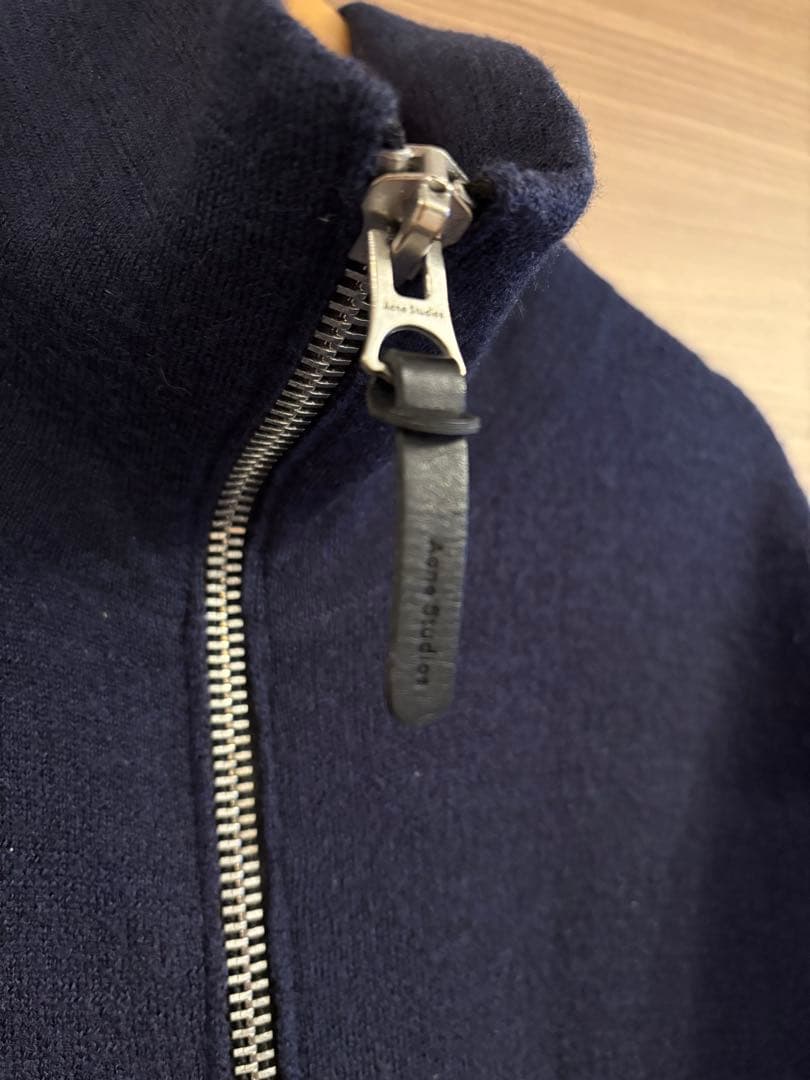 Acne Studios 18AW/ジップアップニットブルゾン - メルカリ