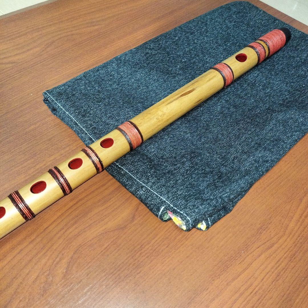 篠笛　建比古　四本調子　総巻き