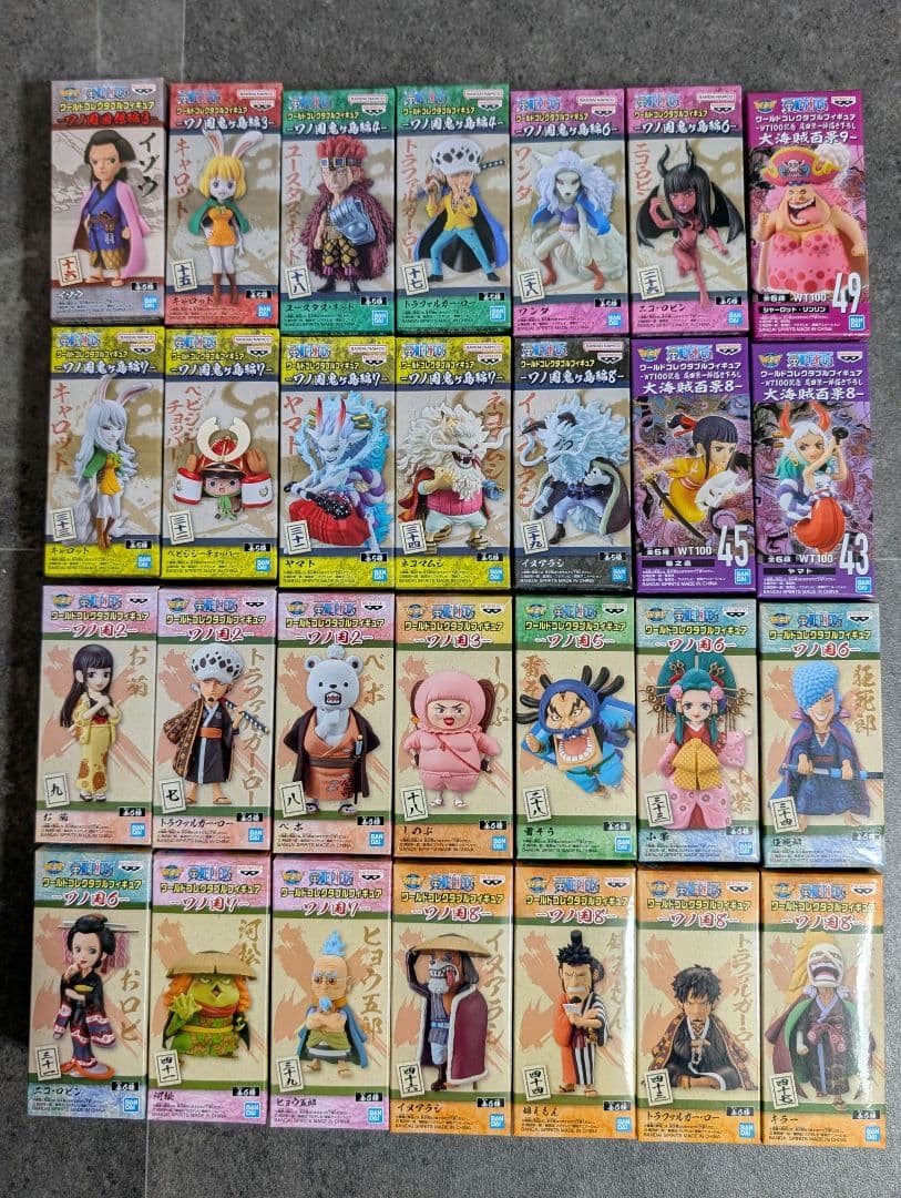 ワンピースフィギュア ワノ国 コレクタブル ワーコレ
