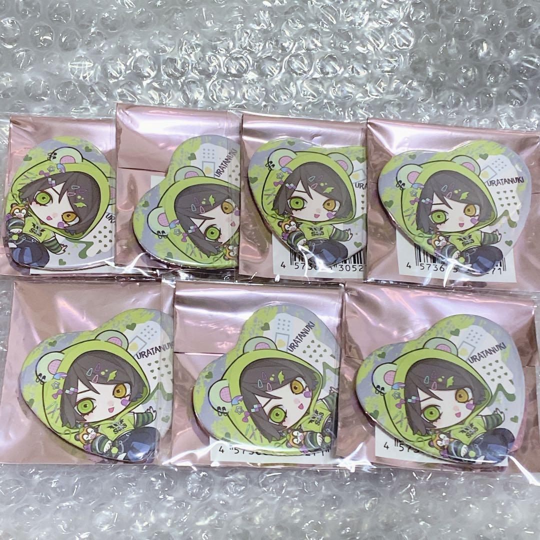 うらたぬき デフォ×7 そらまふうらさか 缶バッジ - メルカリ