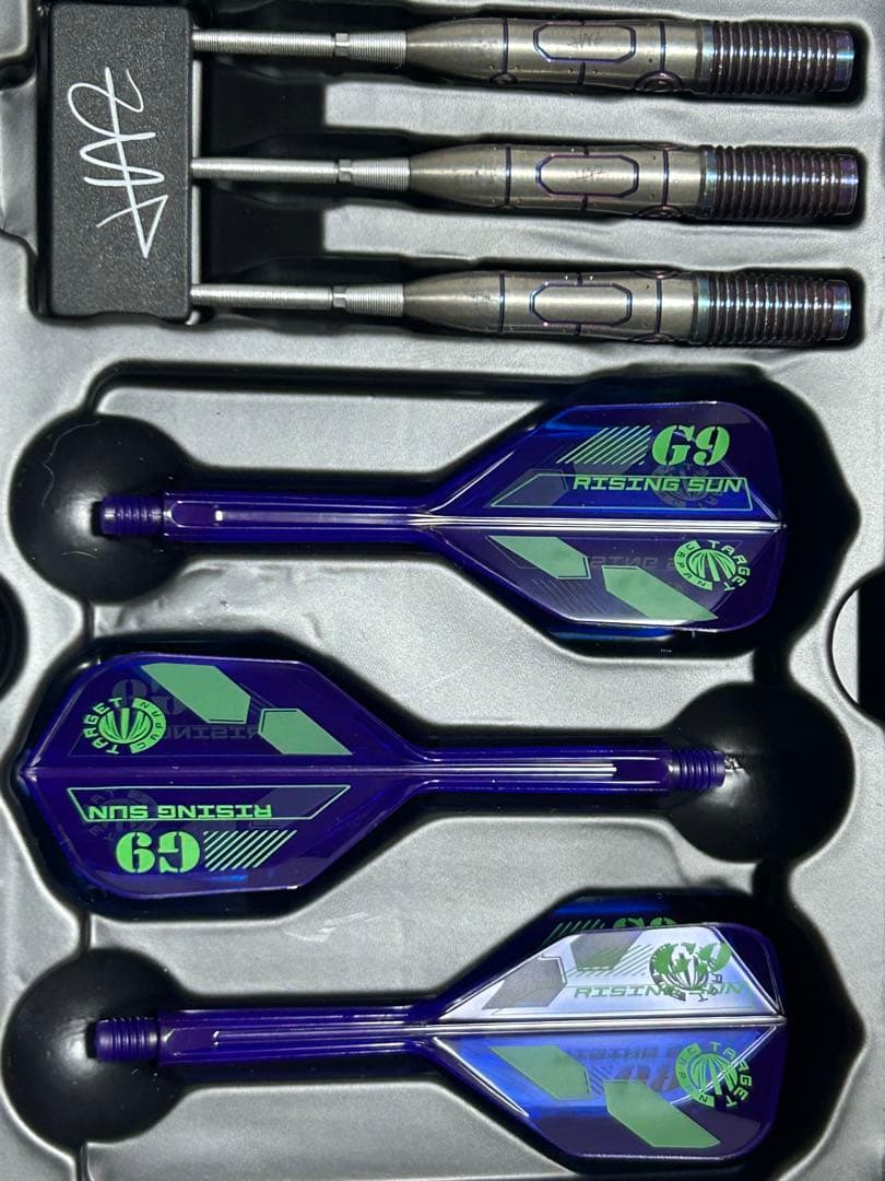 ライジングサンg9 ダーツ 村松治樹　TARGET スティール　ハード