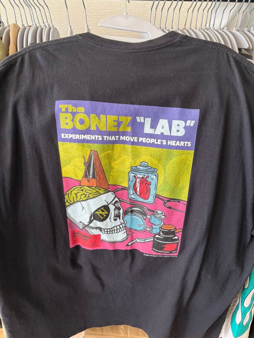 The BONEZ LAB Tシャツ ブラック XLサイズ - メルカリ