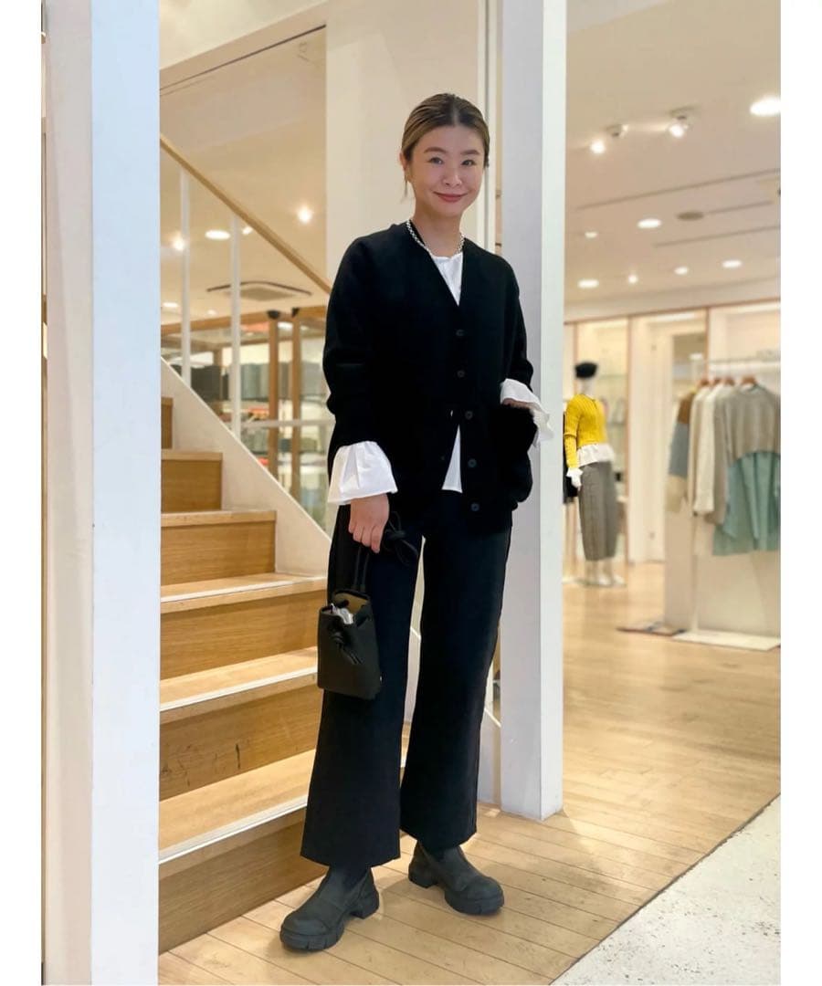 新品☆ セミワイド デニムパンツ ブラック DESPRES ¥26400 - メルカリ